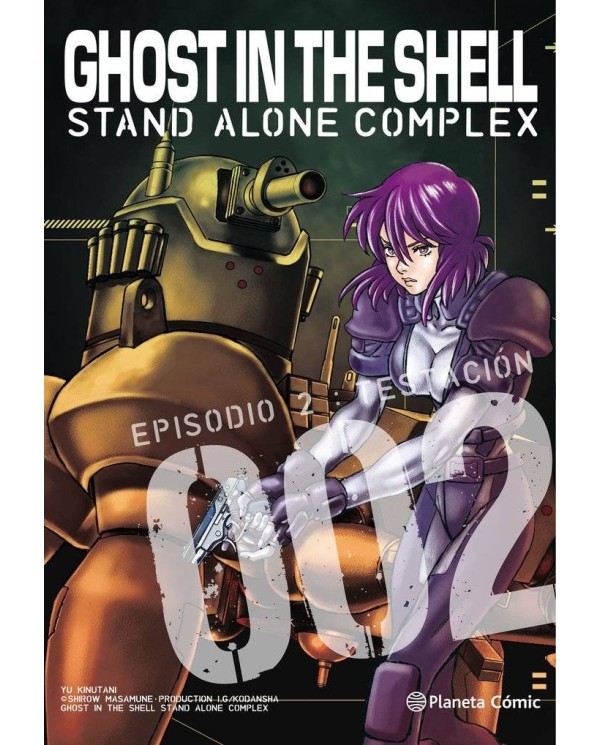 GHOST IN THE SHELL STAND ALONE COMPLEX Nº 02/05