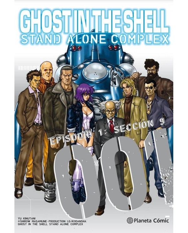 GHOST IN THE SHELL STAND ALONE COMPLEX Nº 01