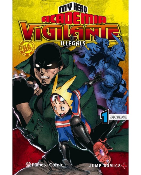 MY HERO ACADEMIA VIGILANTE ILLEGALS Nº 01