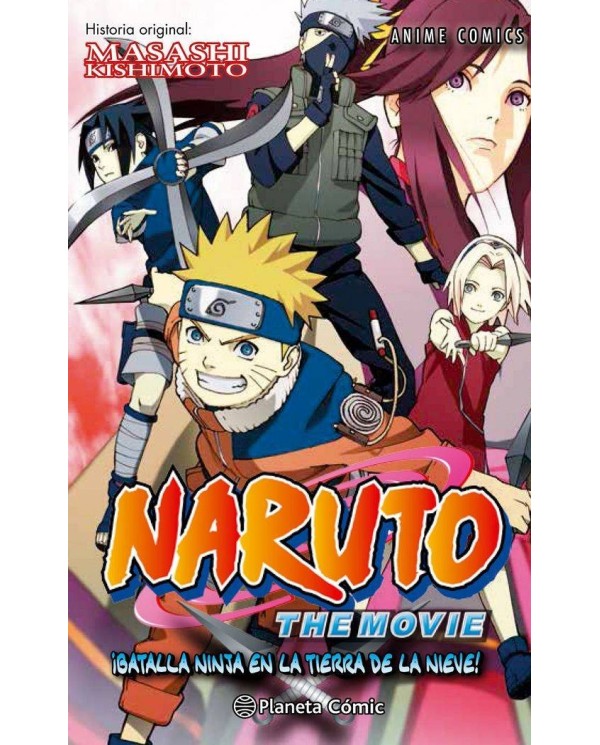 NARUTO ANIME COMIC 2 BATALLA NINJA EN LA TIERRA DE LA NIEVE