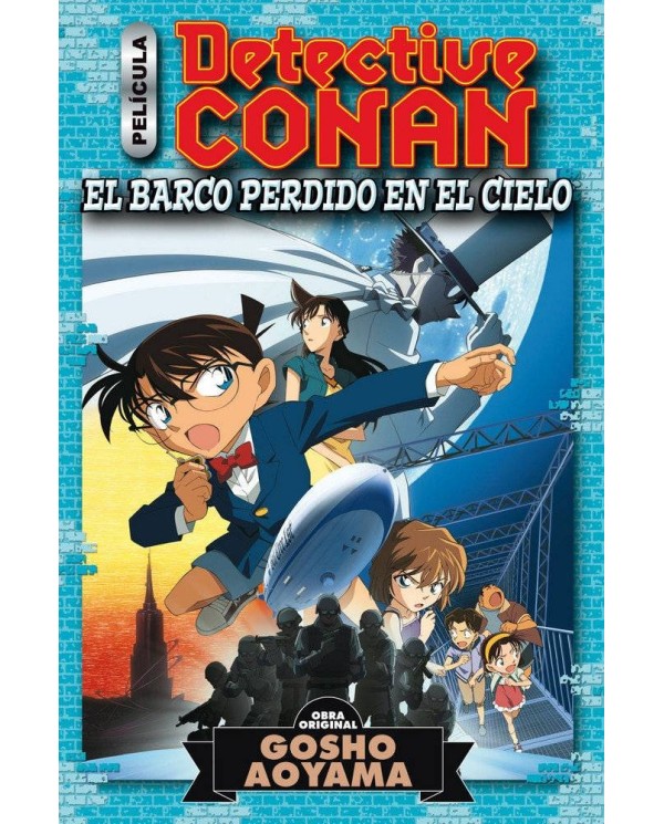 DETECTIVE CONAN ANIME COMIC: EL BARCO PERDIDO EN EL CIELO