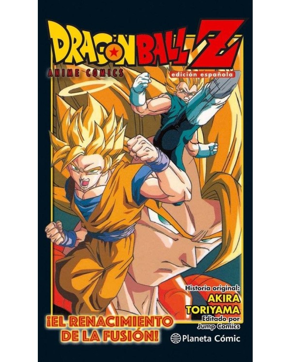 DRAGON BALL Z ANIME COMIC EL RENACER DE LA FUSION GOKU Y