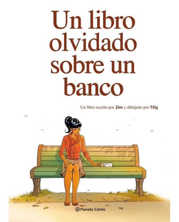 UN LIBRO OLVIDADO SOBRE UN BANCO