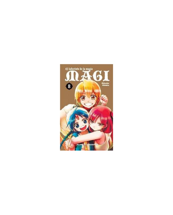 MAGI EL LABERINTO DE LA MAGIA 8