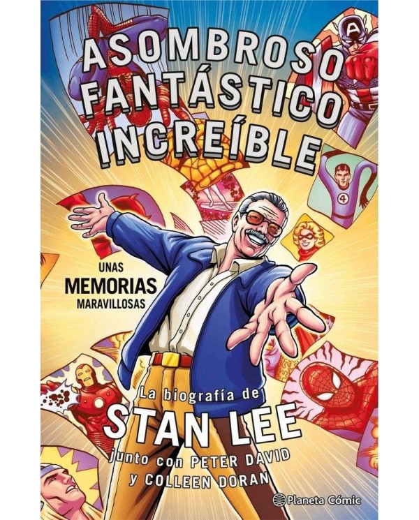 STAN LEE ASOMBROSO FANTASTICO INCREIBLE UNAS MEMORIAS M