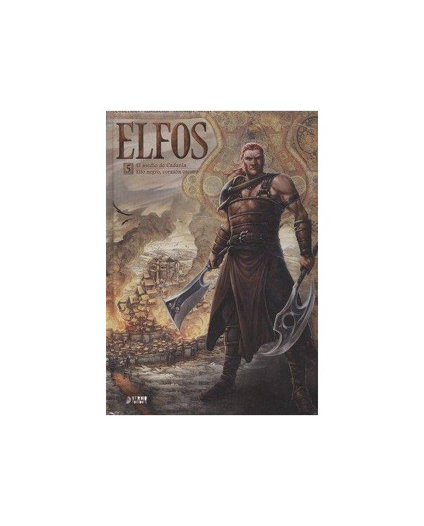 ELFOS 05. EL ASEDIO DE CADANLA/ ELFO NEGRO, CORAZON OSCURO