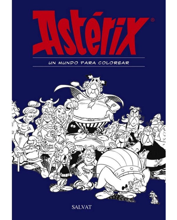 ASTERIX. UN MUNDO PARA COLOREAR