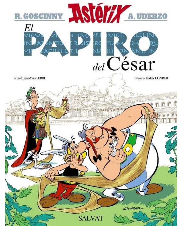 ASTERIX Y EL PAPIRO DEL CESAR