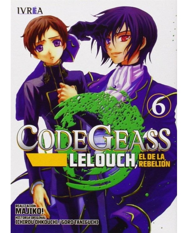 CODE GEASS: LELOUCH, EL DE LA REBELION 06 (COMIC)