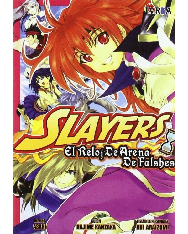 SLAYERS: EL RELOJ DE ARENA DE FALSHES (COMIC) (TOMO UNICO)