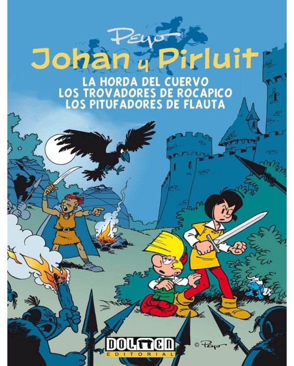 JOHAN Y PIRLUIT 6 LA HORDA DEL CUERVO TROVADORES DE ROCAPIT