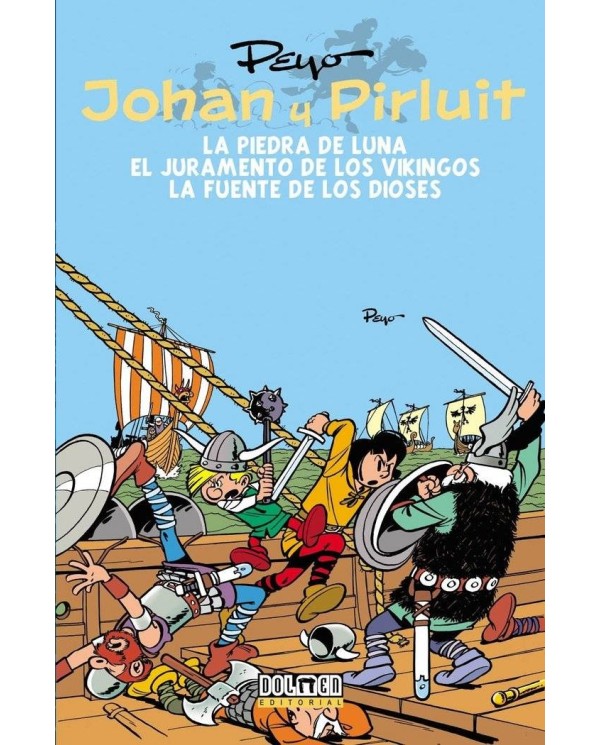 JOHAN Y PIRLUIT 2 LA PIEDRA DE LUNA/JURAMENTO DE LOS VIKING