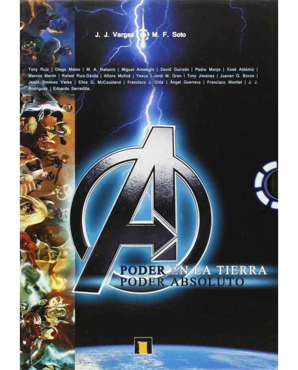 AVENGERS PODER EN LA TIERRA/PODER ABSOLUTO ESTUCHE