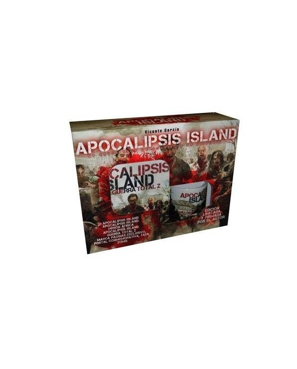 CAJA APOCALIPSIS ISLAND CON TAZA