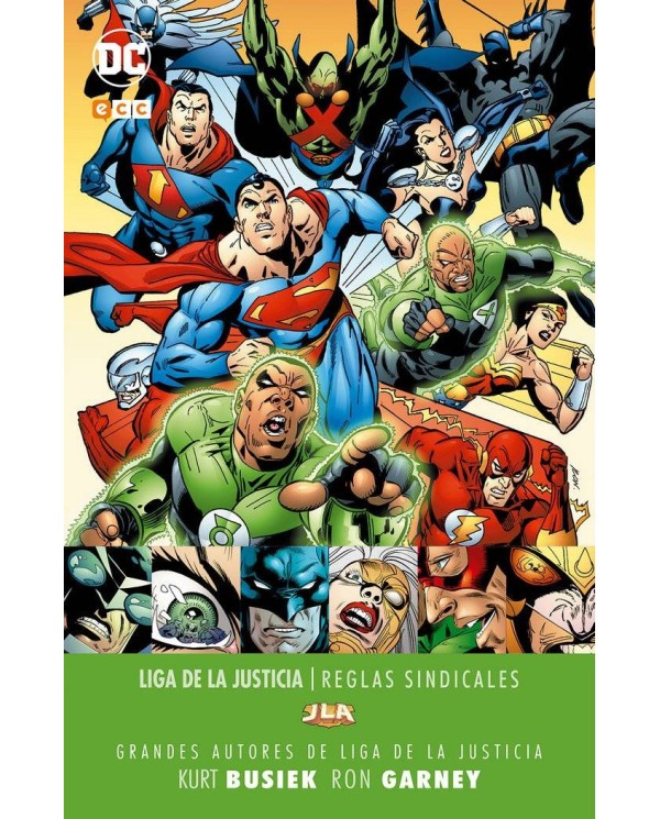 GRANDES AUTORES DE LA LIGA DE LA JUSTICIA: KURT BUSIEK Y RON