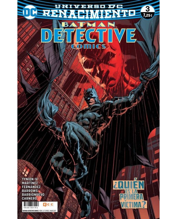 BATMAN: DETECTIVE COMICS NUM. 03 (RENACIMIENTO)