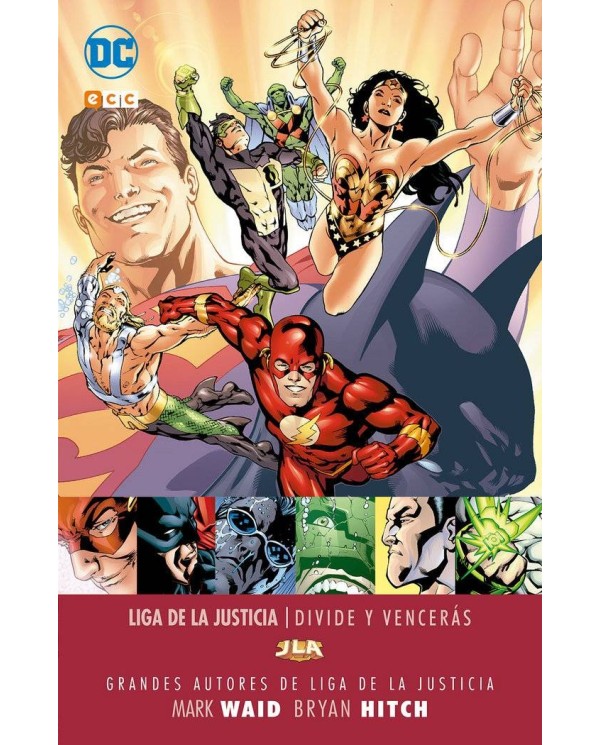 GRANDES AUTORES DE LA LIGA DE LA JUSTICIA: MARK WAID - DIVID