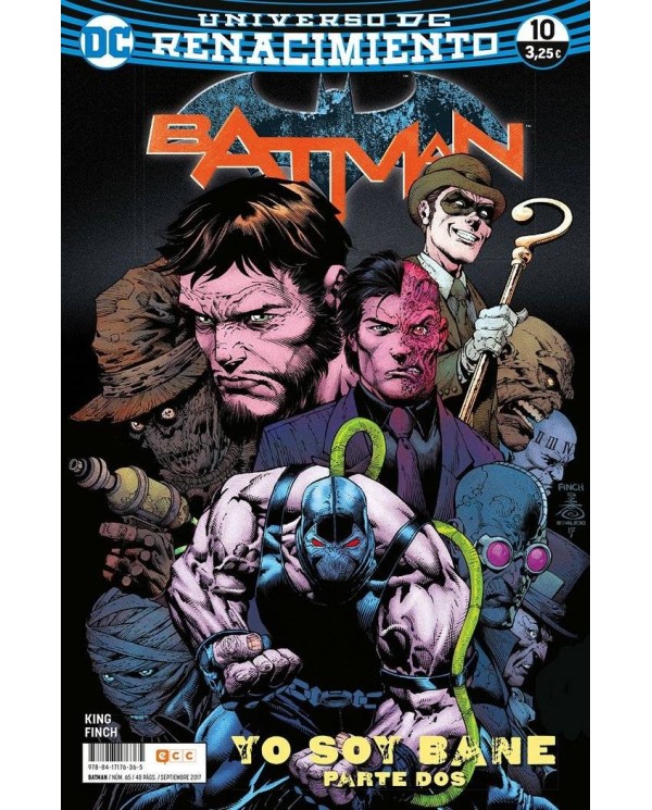 BATMAN NUM. 65/10 (RENACIMIENTO)