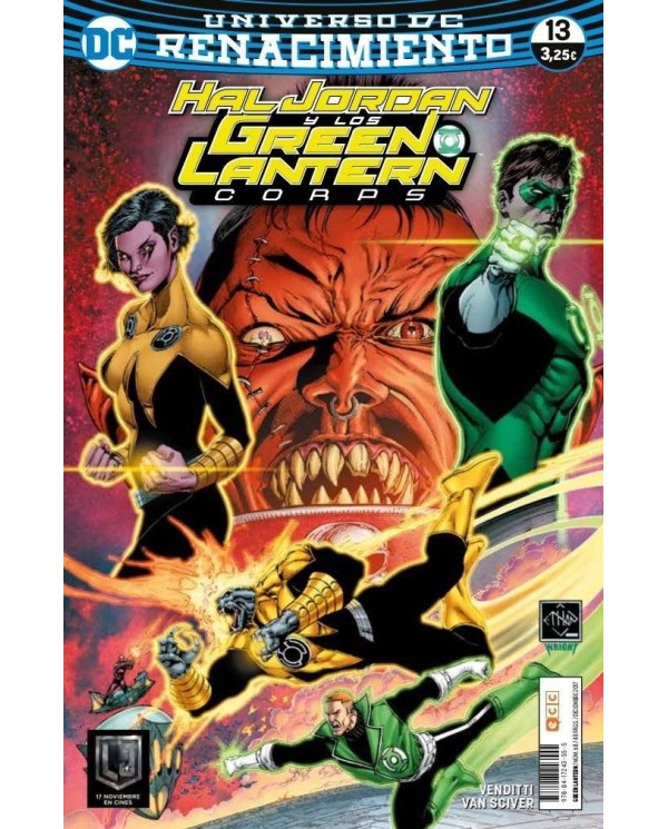 GREEN LANTERN NUM. 68/13 (RENACIMIENTO)