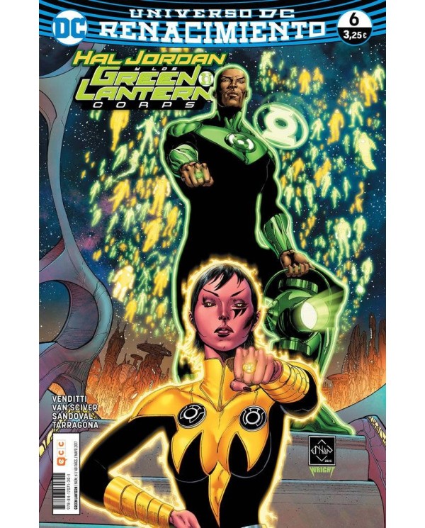 GREEN LANTERN NUM. 61/ 6 (RENACIMIENTO)