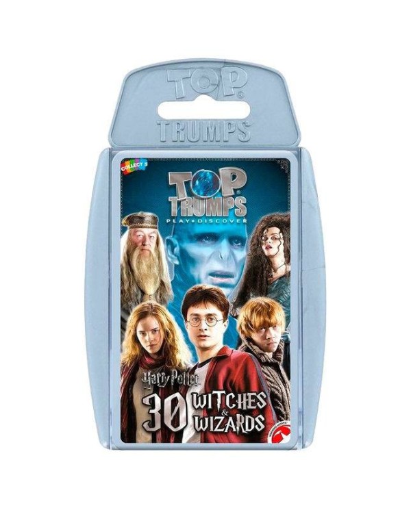 Juego cartas Harry Potter 30 Magos Hechiceros Top Trumps