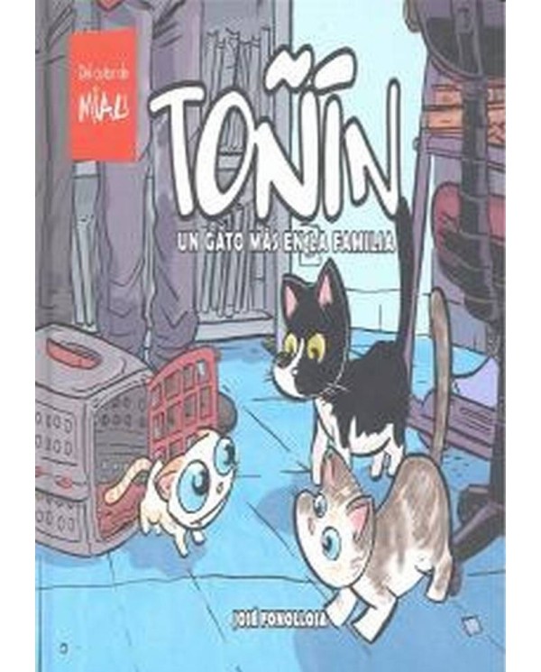 TOÑIN UN GATO MAS EN LA FAMILIA 978841583903 DIABOLO 12,36 €