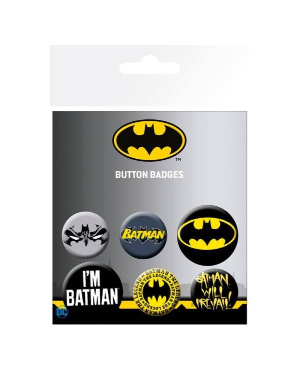 Set chapas Batman DC Comics