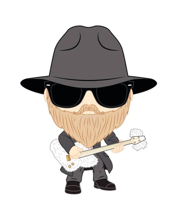 Figura POP ZZ Top Dusty Hill