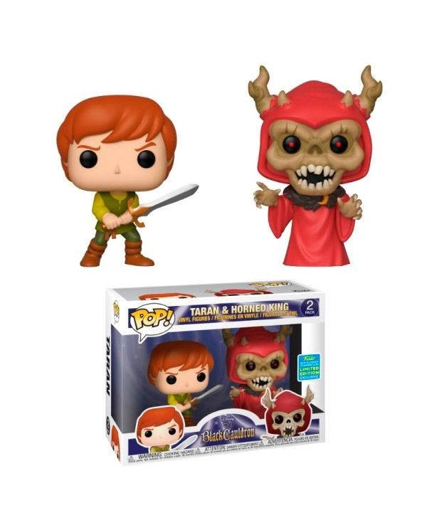 Pack 2 figuras POP Taran y el Caldero Magico Taran & el Rey del Mal Exclusive SDCC