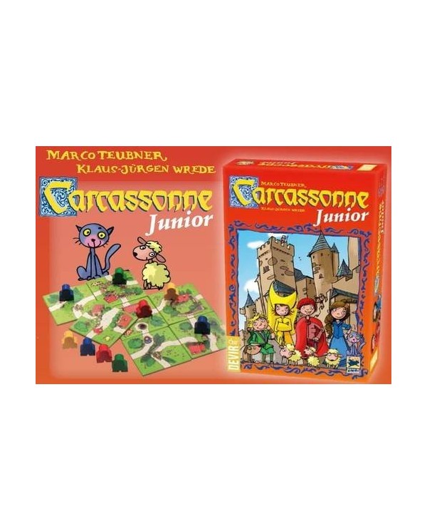 JUEGO DE MESA CARCASSONNE JUNIOR 8436017223644 DEVIR 22,95 €