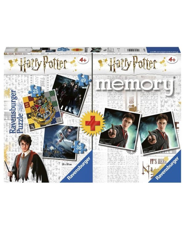 Multipack memory + 3 puzzles Harry Potter