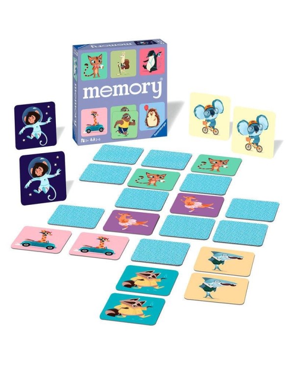 Juego memory Happy Animals