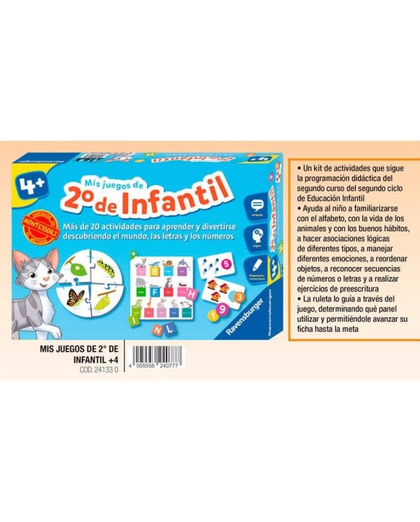 Juego Montessori Mis Juegos de 2 Infantil