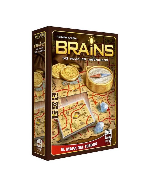 Juego BRAINS mapa del tesoro