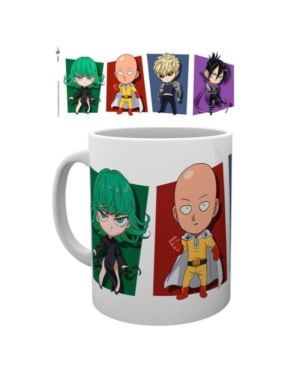 Taza One Punch Man Chibi characters