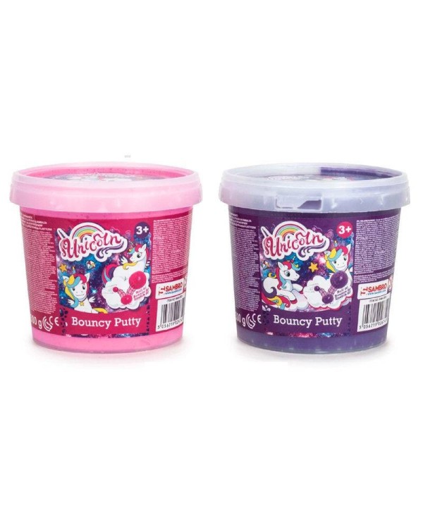 Slime Bouncy Putty Unicorn surtido