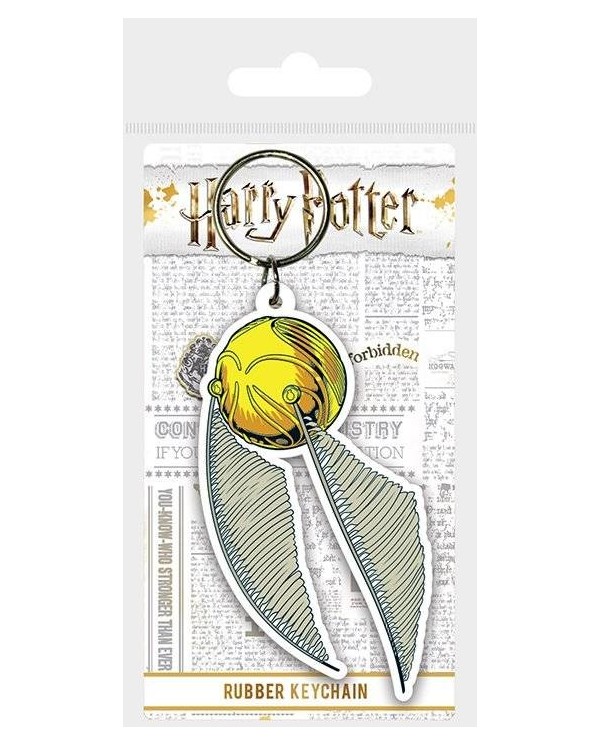 Llavero rubber Snitch Dorada Harry Potter