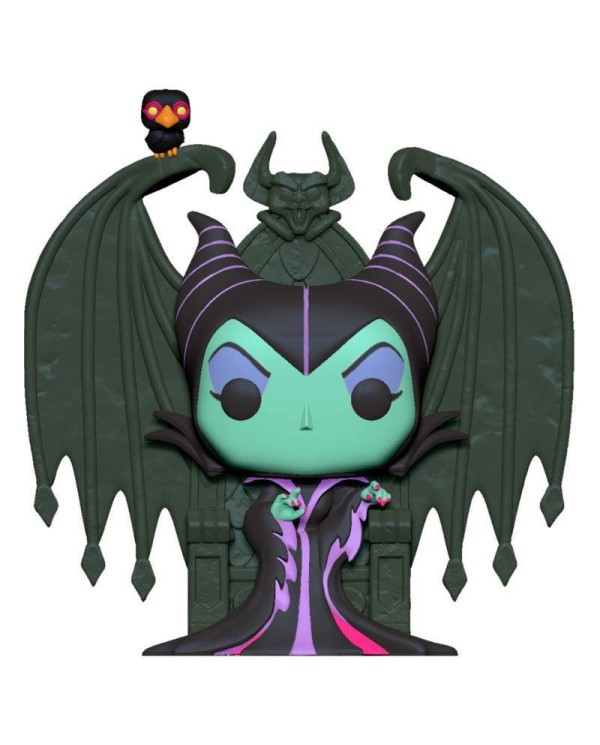 Figura POP Disney Villains Maleficent with Throne