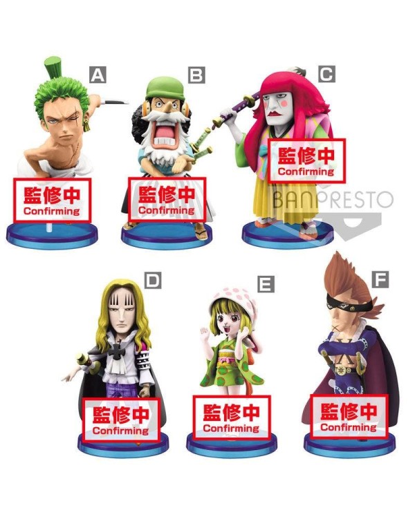 Figura World Collectable Wanokuni4 One Piece surtido 7cm