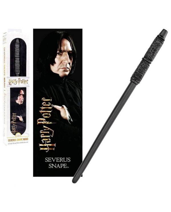 Varita + marcapaginas 3D Severus Snape Harry Potter