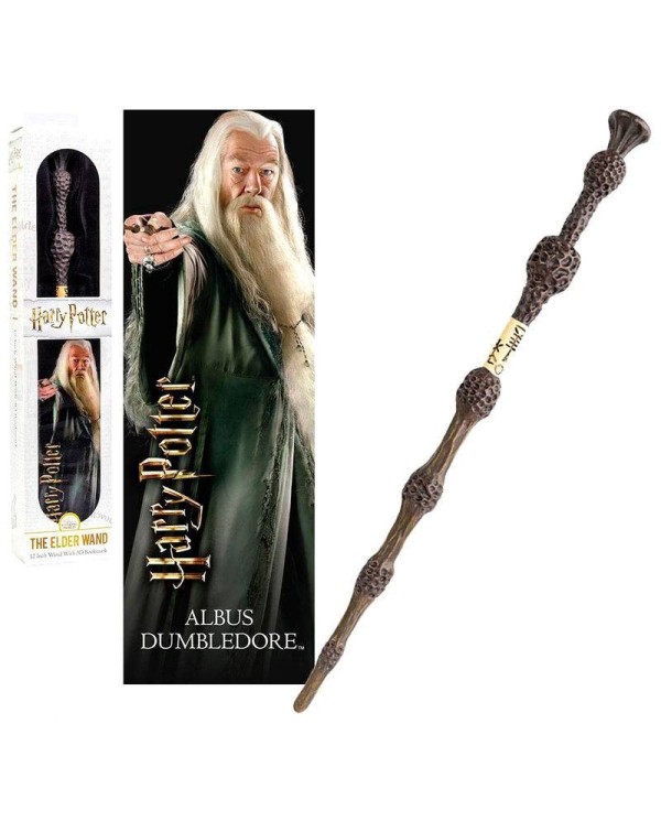 Varita + marcapaginas 3D Dumbledore Harry Potter