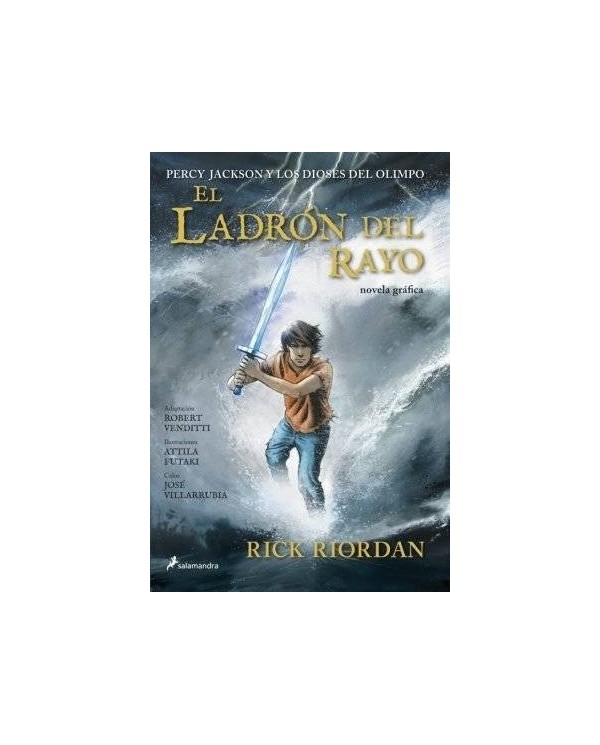 PERCY JACKSON I LADRON DEL RAYO NOVELA GRAFICA