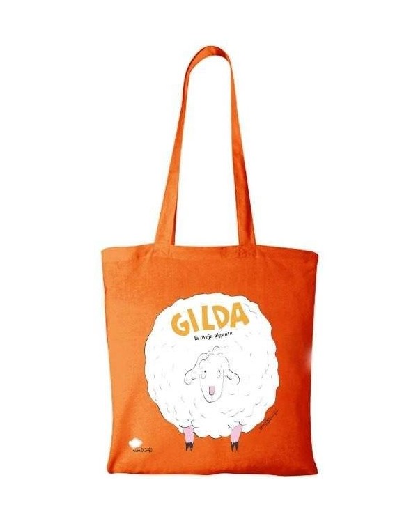 BOLSA DEL ALBUM GILDA LA OVEJA GIGANTE NARANJA