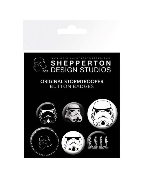 Set chapas Mix Original Stormtrooper