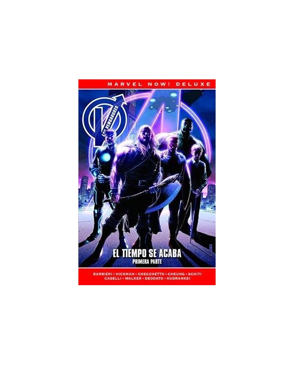 LOS VENGADORES DE JONATHAN HICKMAN 8. EL TIEMPO SE ACABA.  (MARVEL NOW! DELUXE)