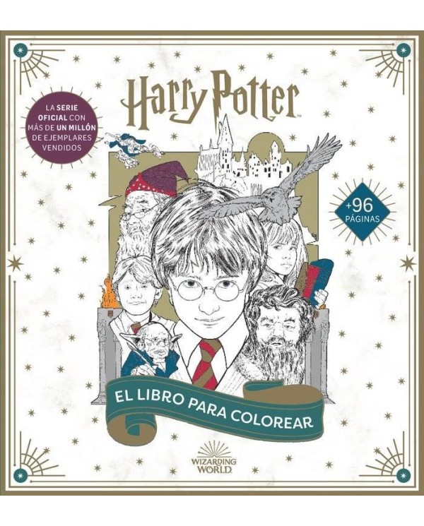 HARRY POTTER EL LIBRO OFICIAL PARA COLOREAR