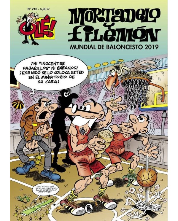 MUNDIAL DE BALONCESTO 2019 OLE MORTADELO