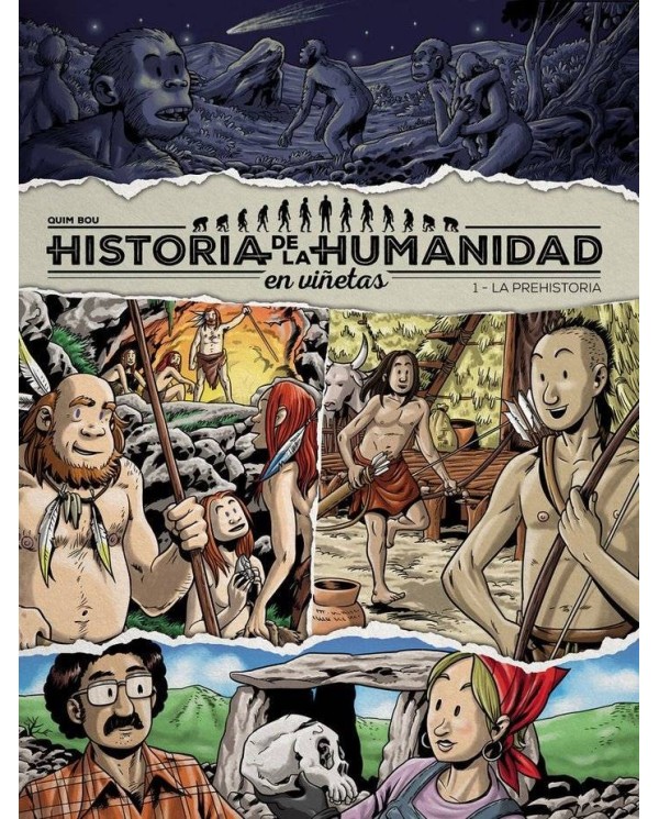 HISTORIA DE LA HUMANIDAD EN VIÑETAS