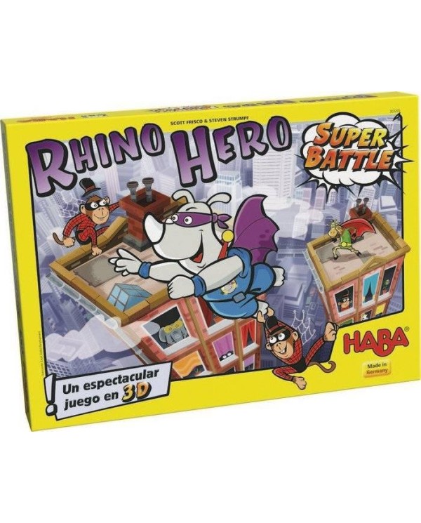 JUEGO HABA RHINO HERO-SUPER BATTLE