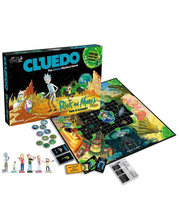 Juego cluedo Rick and Morty